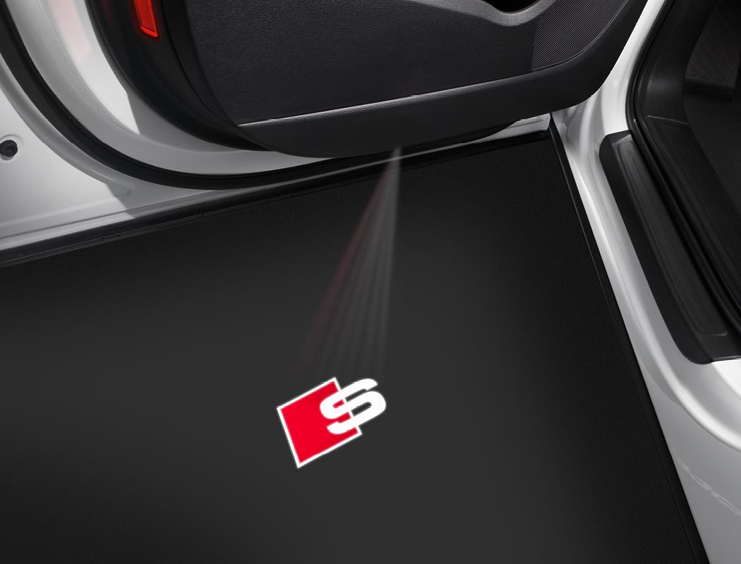 Audi LED Puddle Lights (S emblem): RACCAR Automotive